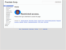 Tablet Screenshot of fractalscorp.com